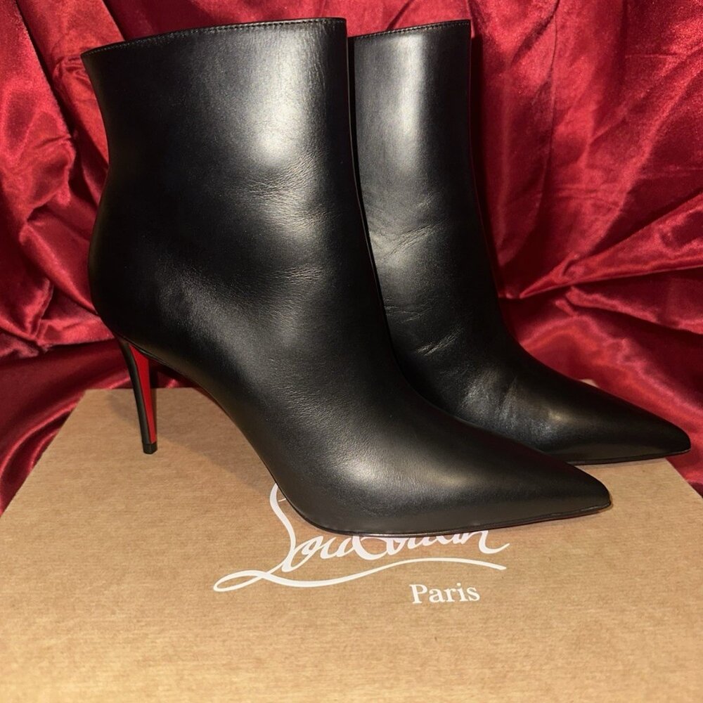 Christian Louboutin So Kate Booty 85 Size 37.5 Black - Picture 11 of 14